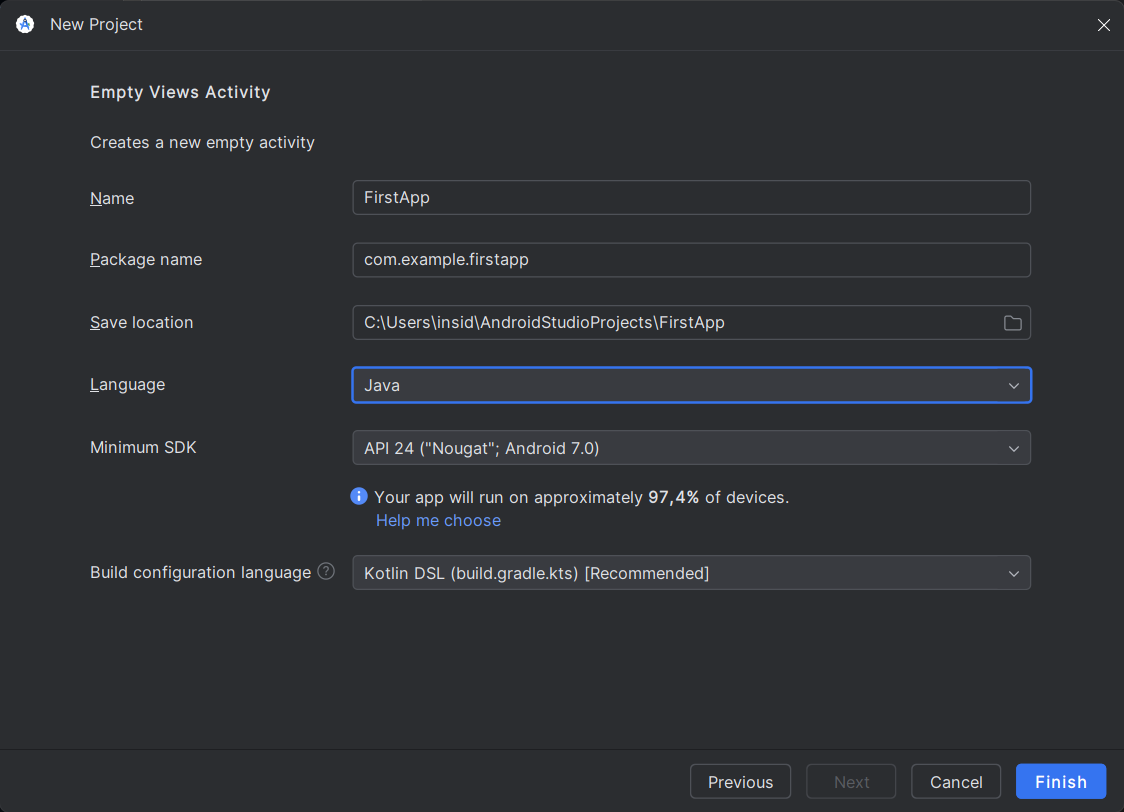 Графічний застосунок в Android