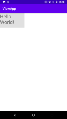 Встановлення висоти та довжини в Android Studio